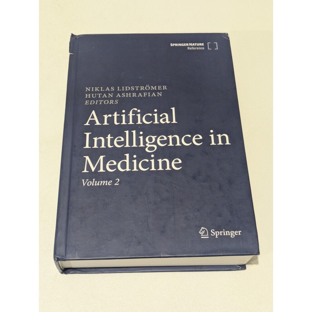 Artificial Intelligence in Medicine Vol‎ 2 Lidströmer Ashrafian 2022 Hardcover